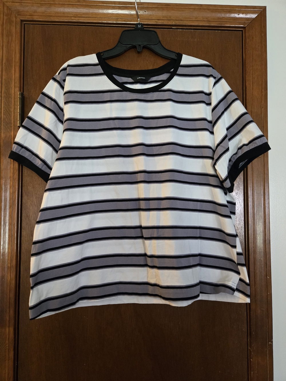 Dokotoo Striped Short Sleeve Crewneck Tee 2XL EUC